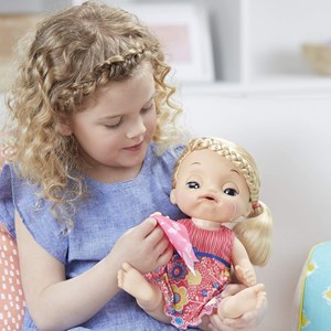 عروسک بیبی الایو گریان با لباس صورتی مدل Sweet Tears Baby Alive_اسباب بازی