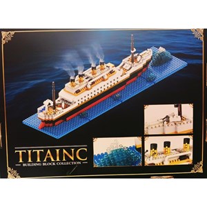 لگو کریتور کشتی تایتانیک 1068 قطعه مدل BLOCK Titanic 2234_اسباب بازی