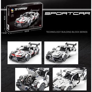 لگو تکنیک ماشین پورشه 492 قطعه مدل JIQILE 48002_اسباب بازی