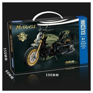 لگو تکنیک موتور سیکلت 756 قطعه مدل ZHEGAO QJ5184_اسباب بازی