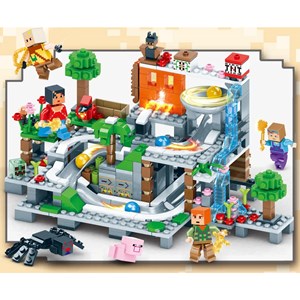 لگو ماینکرافت 588 قطعه مدل 1101 Minecraft_اسباب بازی