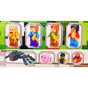 لگو ماینکرافت 588 قطعه مدل 1101 Minecraft_اسباب بازی