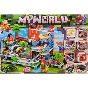 لگو ماینکرافت 588 قطعه مدل 1101 Minecraft_اسباب بازی