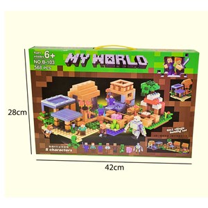 لگو ماینکرافت 568 قطعه مدل B-103 Minecraft_اسباب بازی