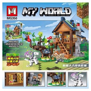 لگو ماینکرافت 465 قطعه مدل MG350 Minecraft_اسباب بازی