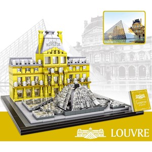 لگو کریتور موزه لوور پاریس 807 قطعه مدل LX A444_اسباب بازی