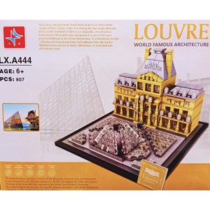 لگو کریتور موزه لوور پاریس 807 قطعه مدل LX A444_اسباب بازی