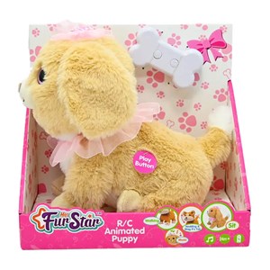 عروسک رباتیک سگ پشمالو موزیکال کنترلی مدل HOT FUR STAR_اسباب بازی