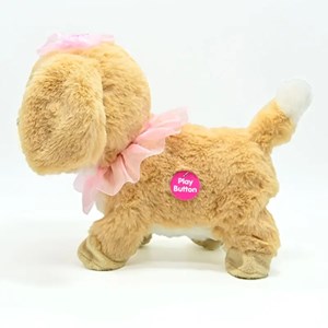 عروسک رباتیک سگ پشمالو موزیکال کنترلی مدل HOT FUR STAR_اسباب بازی