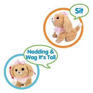عروسک رباتیک سگ پشمالو موزیکال کنترلی مدل HOT FUR STAR_اسباب بازی