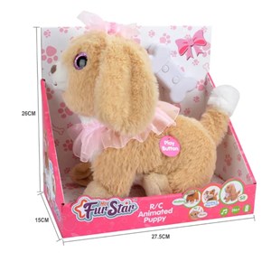 عروسک رباتیک سگ پشمالو موزیکال کنترلی مدل HOT FUR STAR_اسباب بازی