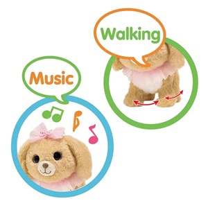 عروسک رباتیک سگ پشمالو موزیکال کنترلی مدل HOT FUR STAR_اسباب بازی