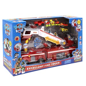 اسباب بازی ماشین آتش نشانی سگ های نگهبان به همراه 3 فیگور PAW Patrol_اسباب بازی