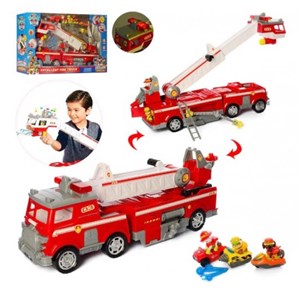 اسباب بازی ماشین آتش نشانی سگ های نگهبان به همراه 3 فیگور PAW Patrol_اسباب بازی