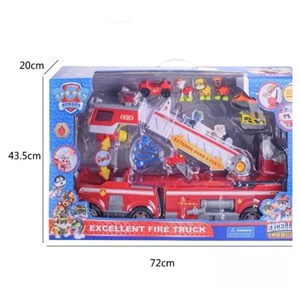 اسباب بازی ماشین آتش نشانی سگ های نگهبان به همراه 3 فیگور PAW Patrol_اسباب بازی