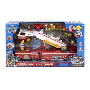 اسباب بازی ماشین آتش نشانی سگ های نگهبان به همراه 3 فیگور PAW Patrol_اسباب بازی
