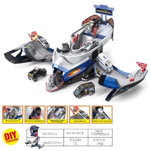 اسباب بازی پارکینگ پلیس مدل کلاه کاسکت کد SK_637JA_اسباب بازی