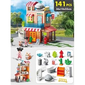 لگو دوپلو خانه عروسکی 141 قطعه فلو مدل FEELO GENIUS ARCHITECT 1810_اسباب بازی