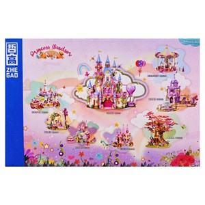 لگو فرندز سرسره پرنسس 355 قطعه مدل ZHEGAO 921006_اسباب بازی