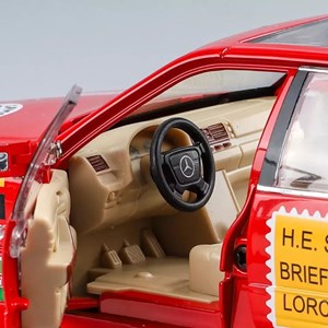 اسباب بازی ماشین فلزی مرسدس بنز مقیاس 1:24 مدل Mercedes benz 1990_اسباب بازی