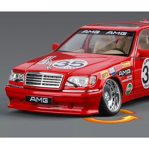 اسباب بازی ماشین فلزی مرسدس بنز مقیاس 1:24 مدل Mercedes benz 1990_اسباب بازی