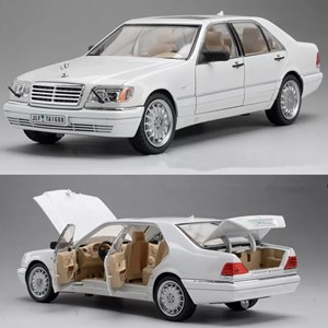 اسباب بازی ماشین فلزی مرسدس بنز مقیاس 1:24 مدل Mercedes  benz w140_اسباب بازی