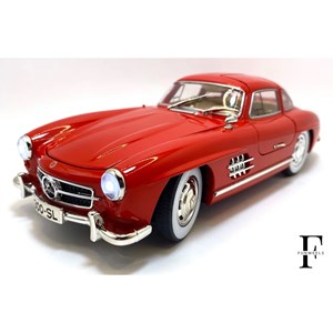 اسباب بازی ماشین فلزی دودزا و عقب کش مقیاس 1:24 مدل Mercedes benz 300SL_اسباب بازی