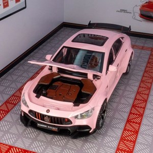 اسباب بازی ماشین فلزی مرسدس بنز مقیاس 1:24 مدل Mercedes-Benz BRABUS ROCKET 900_اسباب بازی