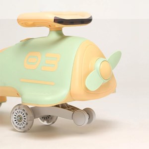 سه چرخه پلاسماکار چراغدار و موزیکال طرح هلیکوپتر (لوپ کار)_اسباب بازی