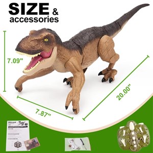 ربات اسباب بازی دایناسور کنترلی تیرکس Dinosaure T-REX_اسباب بازی
