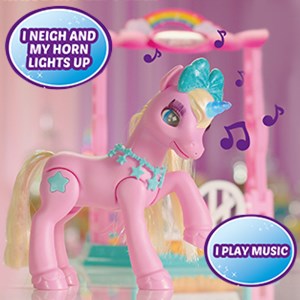 عروسک پونی یونیکورن جادویی صورتی My Magical Unicorn_اسباب بازی 