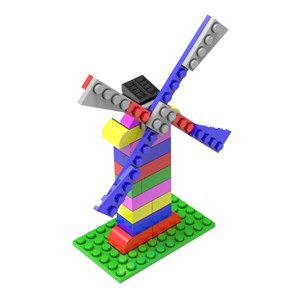 لگو کلاسیک خانه سازی 404 قطعه سایز بزرگ مدل BT_اسباب بازی