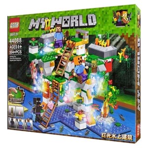 لگو ماینکرافت خانه درختی چراغدار 504 قطعه مدل 44088 Minecraft_اسباب بازی