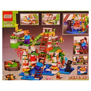 لگو ماینکرافت خانه درختی چراغدار 504 قطعه مدل 44088 Minecraft_اسباب بازی