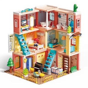 لگو فرندز خانه عروسکی فلو 243 قطعه مدل FEELO 1811_اسباب بازی