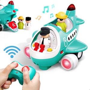 اسباب بازی موزیکال هواپیما کنترلی هولی تویز مدل HA999500_اسباب بازی