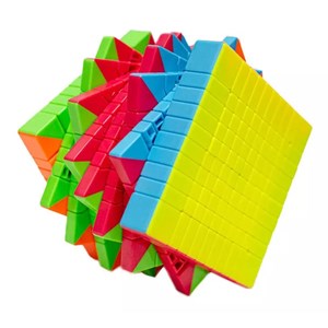 مکعب روبیک 10×10 برند کای وای QiYi مدل 865 EQY_اسباب بازی