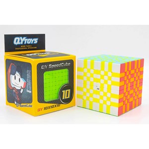 مکعب روبیک 10×10 برند کای وای QiYi مدل 865 EQY_اسباب بازی