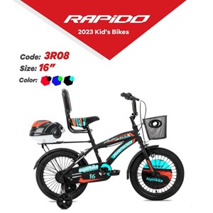 دوچرخه شهری کودک سایز 16 مدل راپیدو RAPIDO 3R08_اسباب بازی