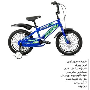 دوچرخه شهری کودک سایز 16 مدل راپیدو RAPIDO 5R95_اسباب بازی