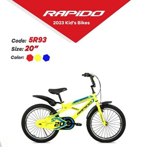 دوچرخه شهری کودک سایز 20 مدل راپیدو RAPIDO 5R93_اسباب بازی