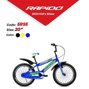 دوچرخه اورجینال کودک سایز 20 مدل راپیدو RAPIDO 5R95_اسباب بازی