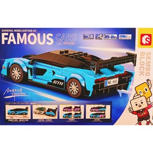 لگو تکنیک ماشین مسابقه 237 قطعه مدل 714006 FAMOUSE_اسباب بازی