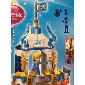 لگو دیزنی قصر السا فروزن 201 قطعه مدل 20038_اسباب بازی