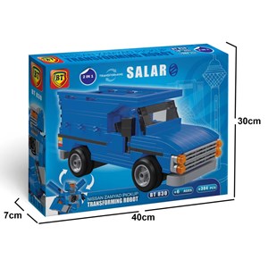 لگو تکنیک ماشین نیسان تبدیل شونده 384 قطعه مدل BT 830_اسباب بازی