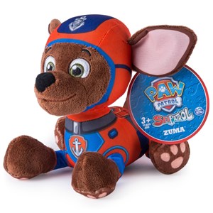 عروسک‌ پولیشی سگ های نگهبان اسباب بازی 20 سانتی‌ زوما پاپاترول Paw Patrol Basic Plush Zuma_اسباب بازی
