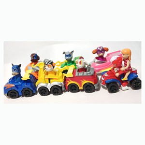 اکشن فیگور های سگ های نگهبان مجموعه 7 عددی_اسباب بازی