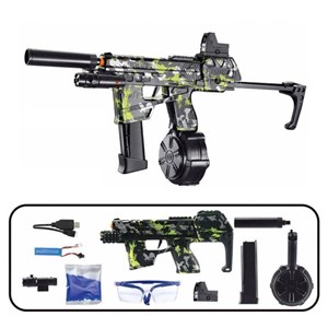 تفنگ اسباب بازی شارژی تیر ژله ای دوربین دار مدل MP17_اسباب بازی