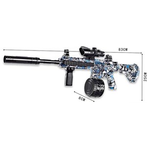 تفنگ اسباب بازی شارژی تیر ژله ای دوربین دار مدل HK416_اسباب بازی