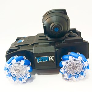 تانک کنترلی شارژی چرخ کپسول تیر ژله ای دودزا_اسباب بازی